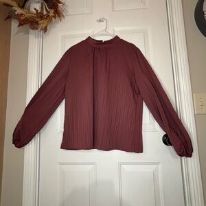 Elegant mauve wine color Women's Top